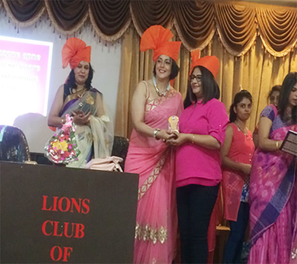 AWARDED BY LIONS CLUB